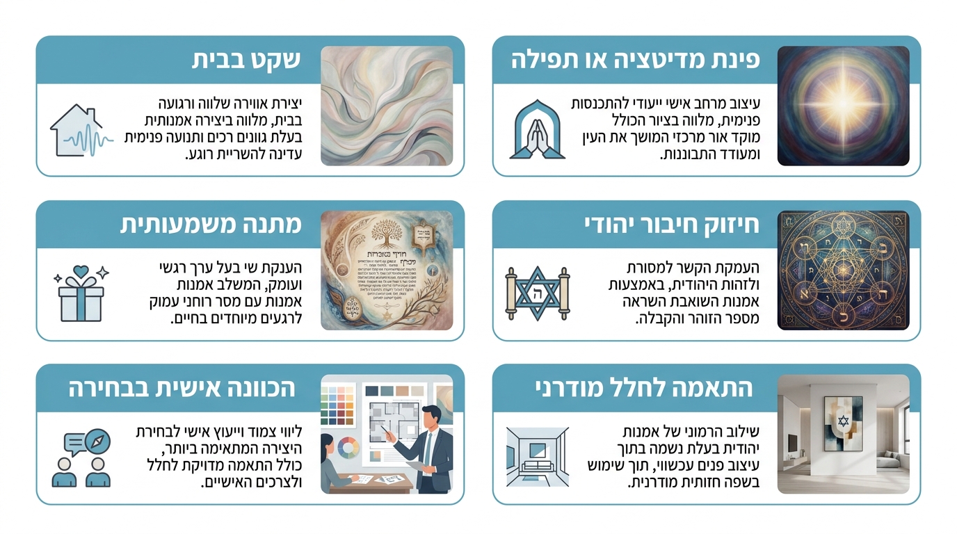 מיפוי צרכים – כיצד אמנות רוחנית של אורית מרטין עוזרת בפועל