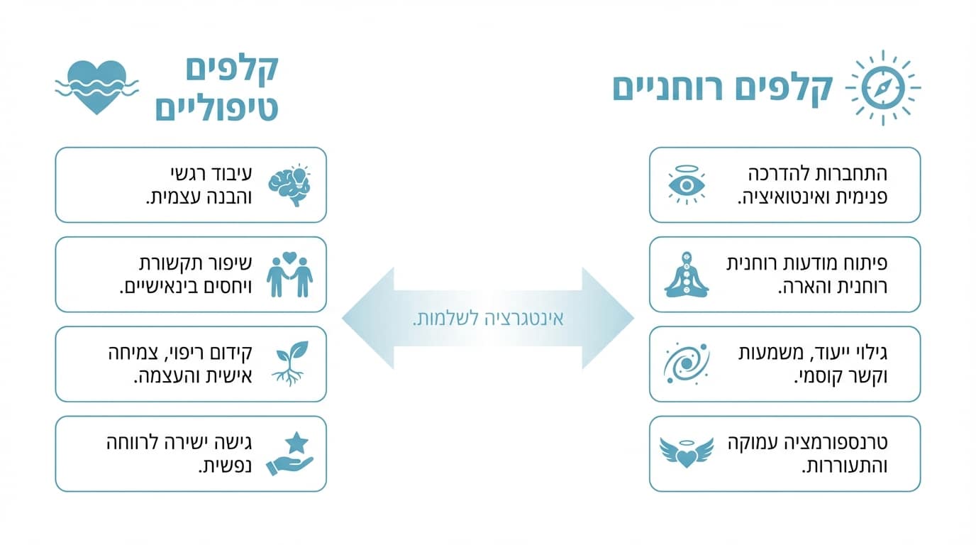 מה ההבדל בין קלפים טיפוליים לקלפים רוחניים