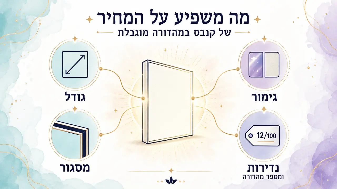 מה זה מסגרת צפה לקנבס והאם זה שווה