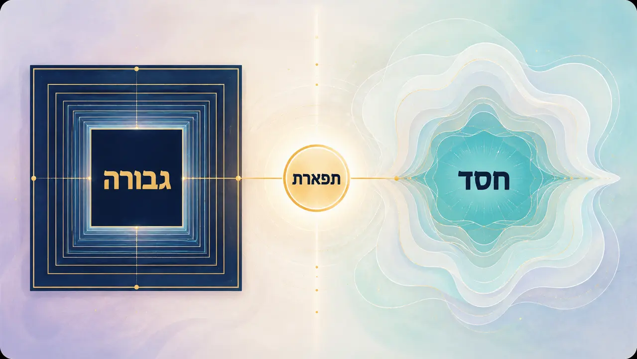 מה ההבדל בין חסד לגבורה, ולמה שניהם נחוצים?